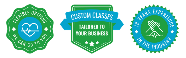 Hands-on CPR certification training